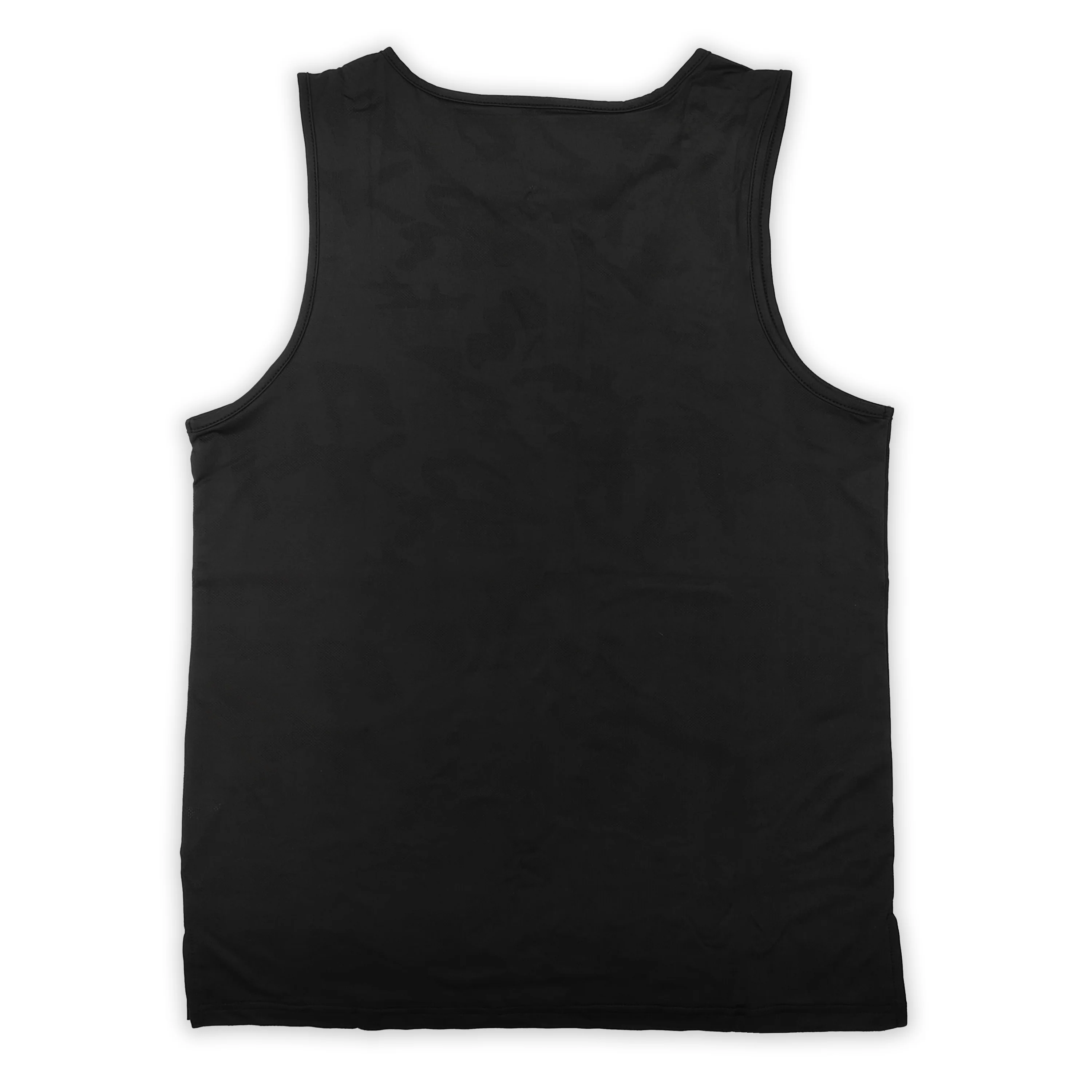 Mens Running Tank - Dead Last Run Club Flash Reflective - Image 4