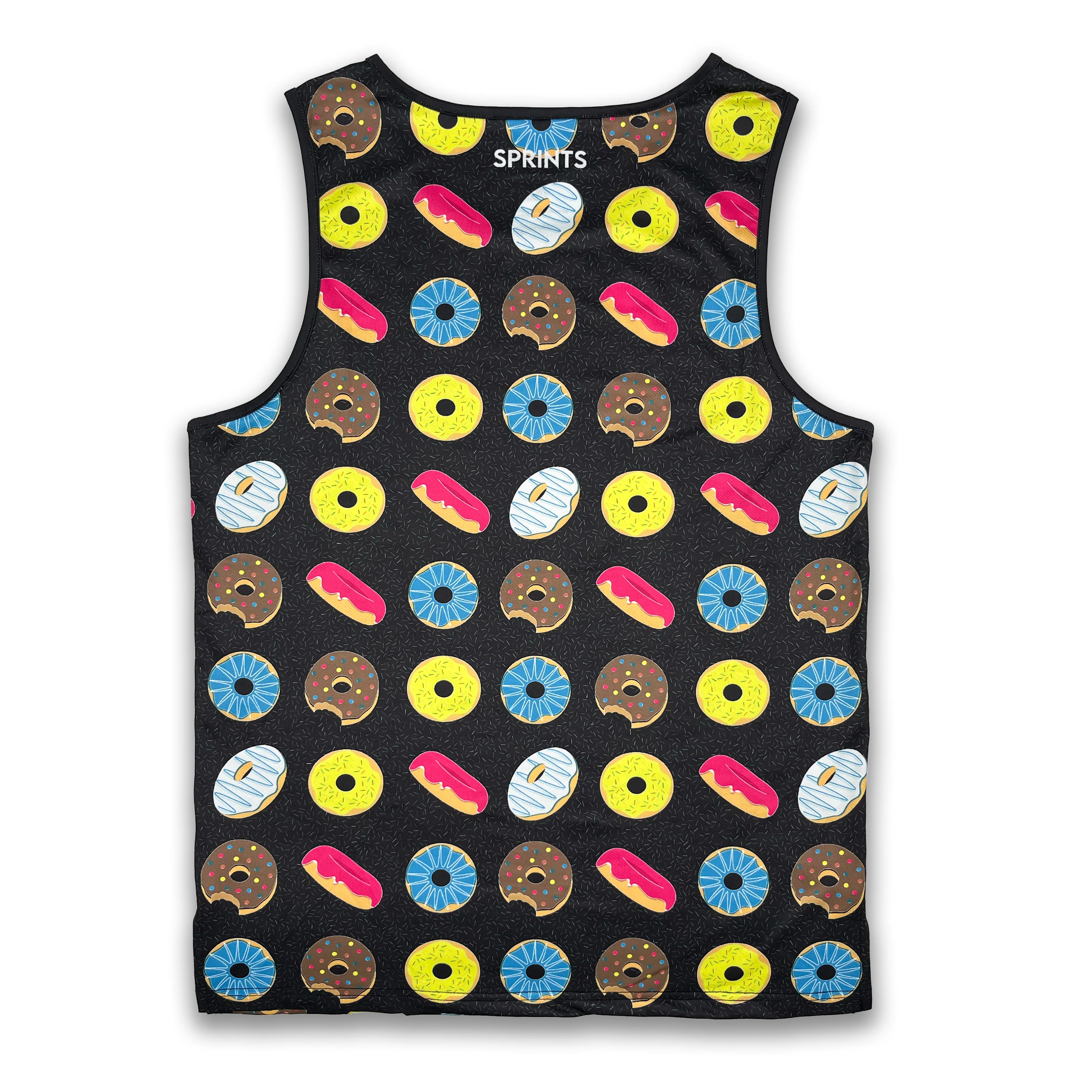 Mens Running Tank - Donuts - Image 4
