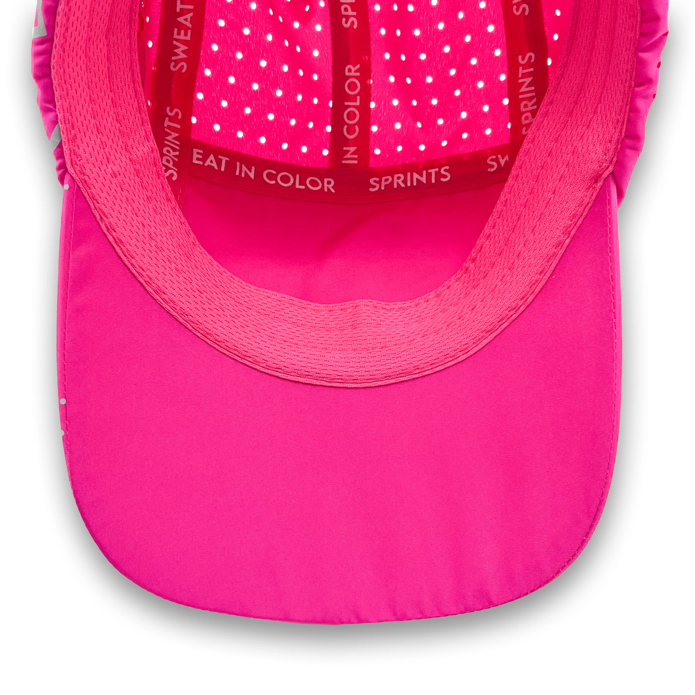 Dystopian Neon Pink Flash Reflective HyperG Hat (Unisex) - Image 7