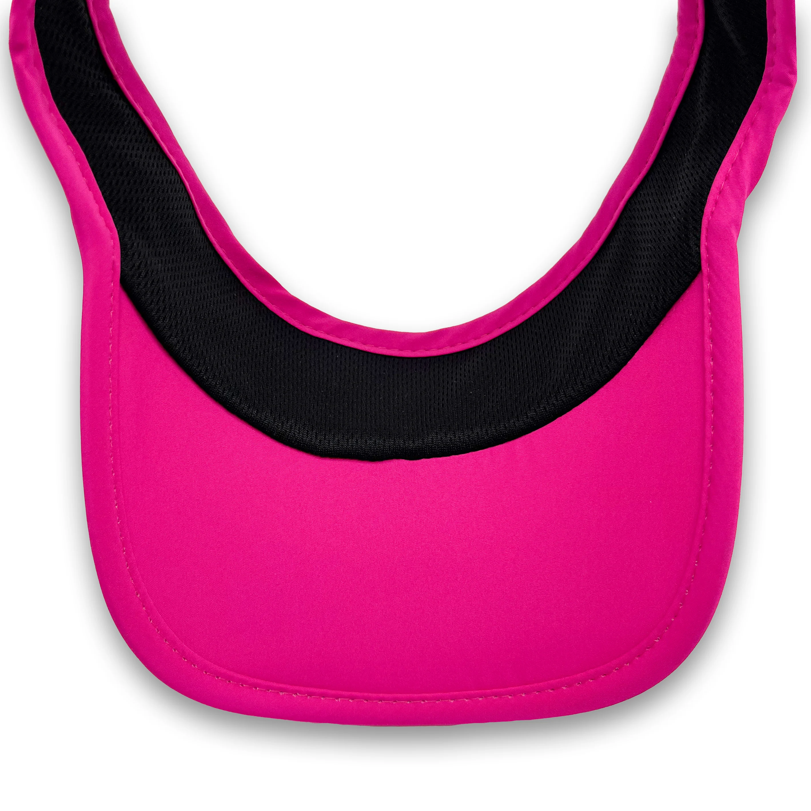 Dystopian Neon Pink Flash Reflective Visor (Unisex) - Image 4