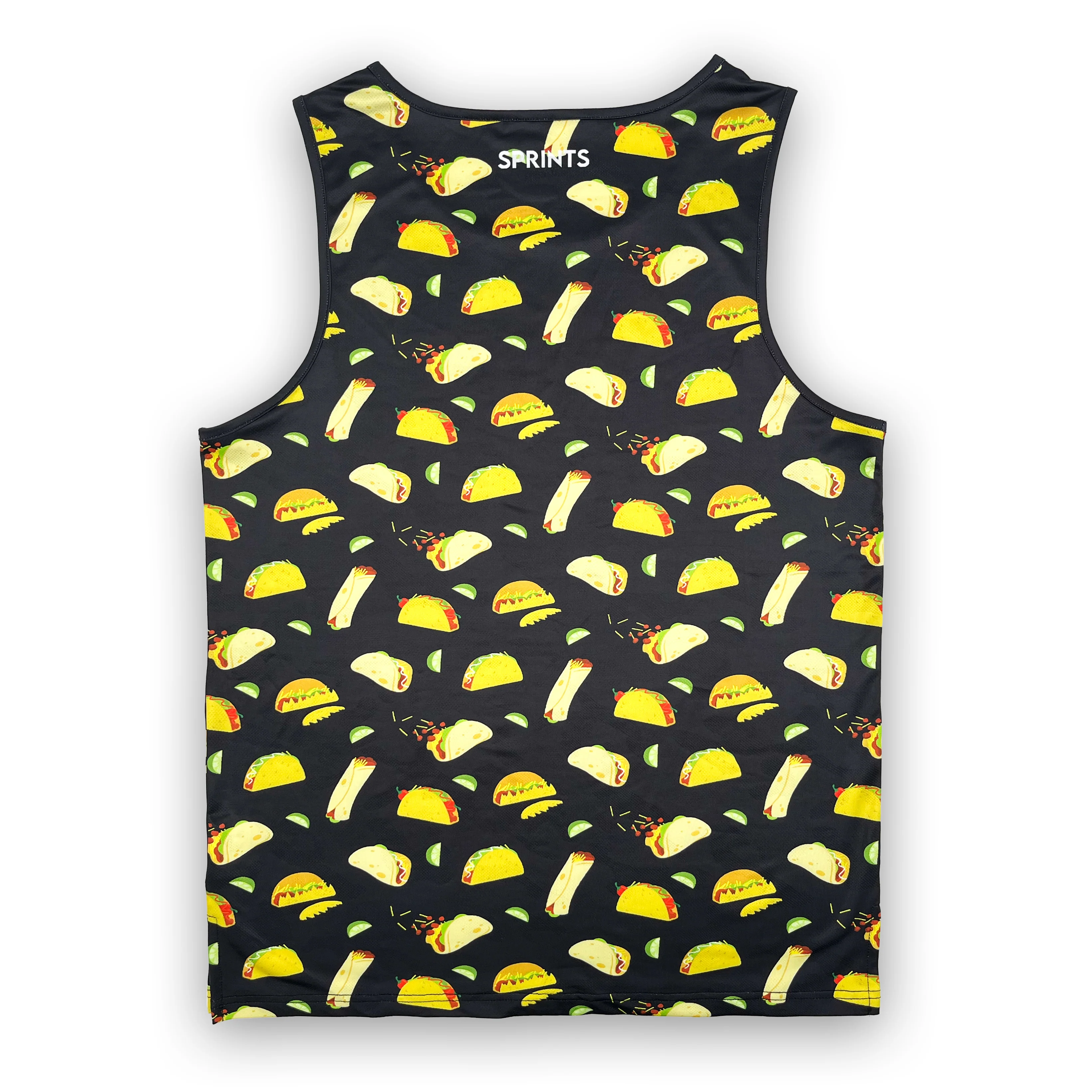Mens Running Tank - Mas Taco Loco Burrito - Image 5