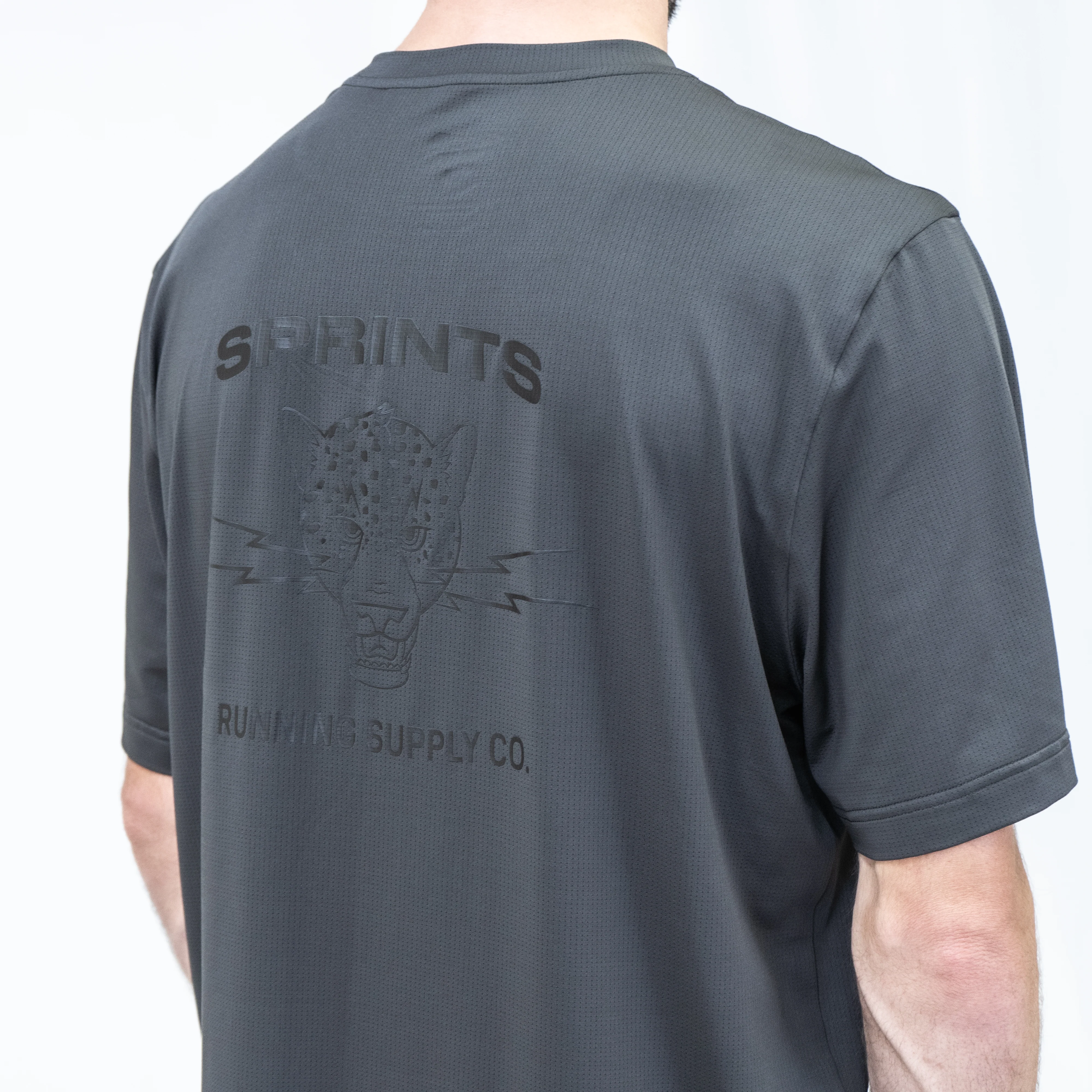 Mens Core Zero Tech Tee - Vault Jag Charcoal - Image 4