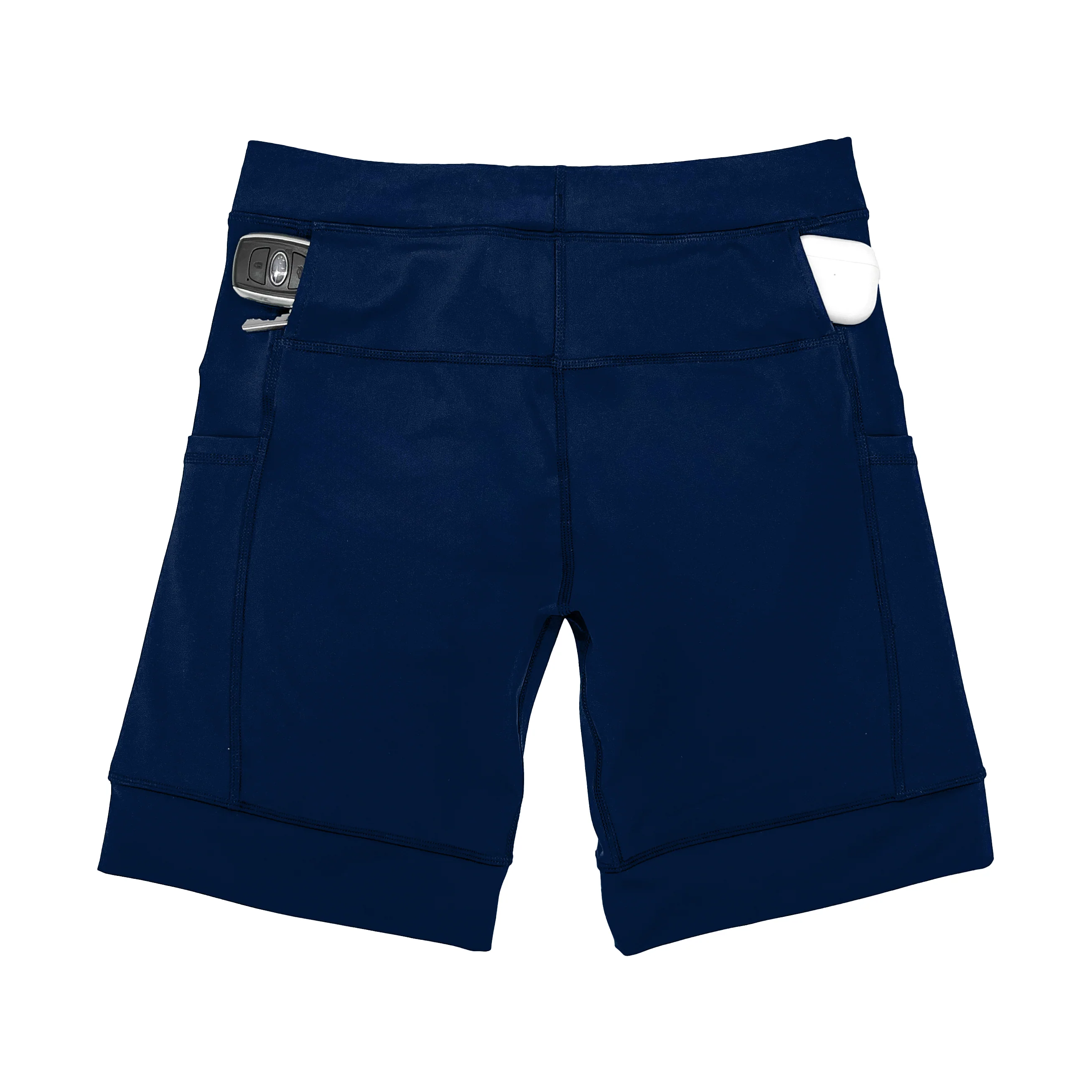 Mens Flexion 8" Compression Short - Stealth Navy - Image 6