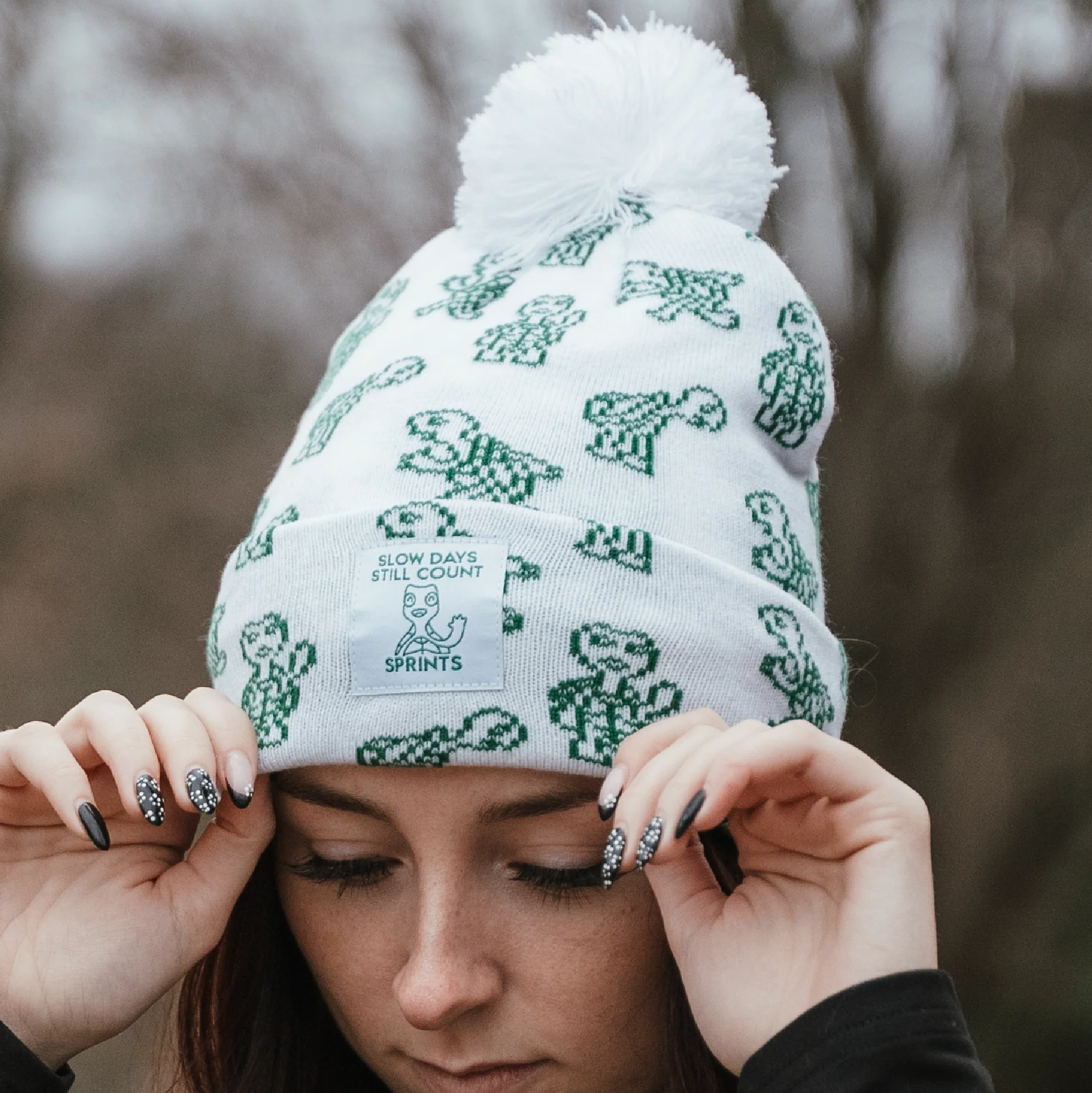 Slow Days Winter Hat (Unisex) - Image 5