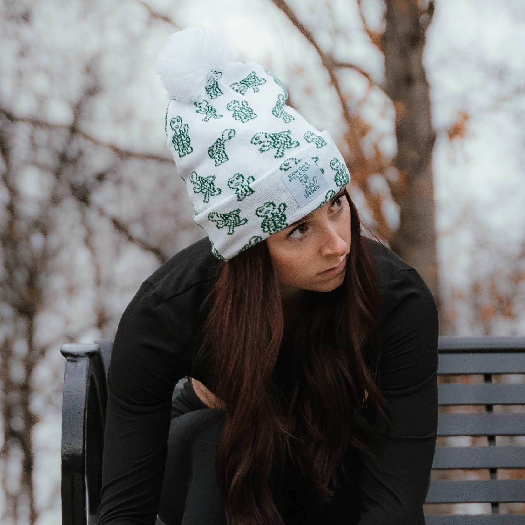 Slow Days Winter Hat (Unisex) - Image 6