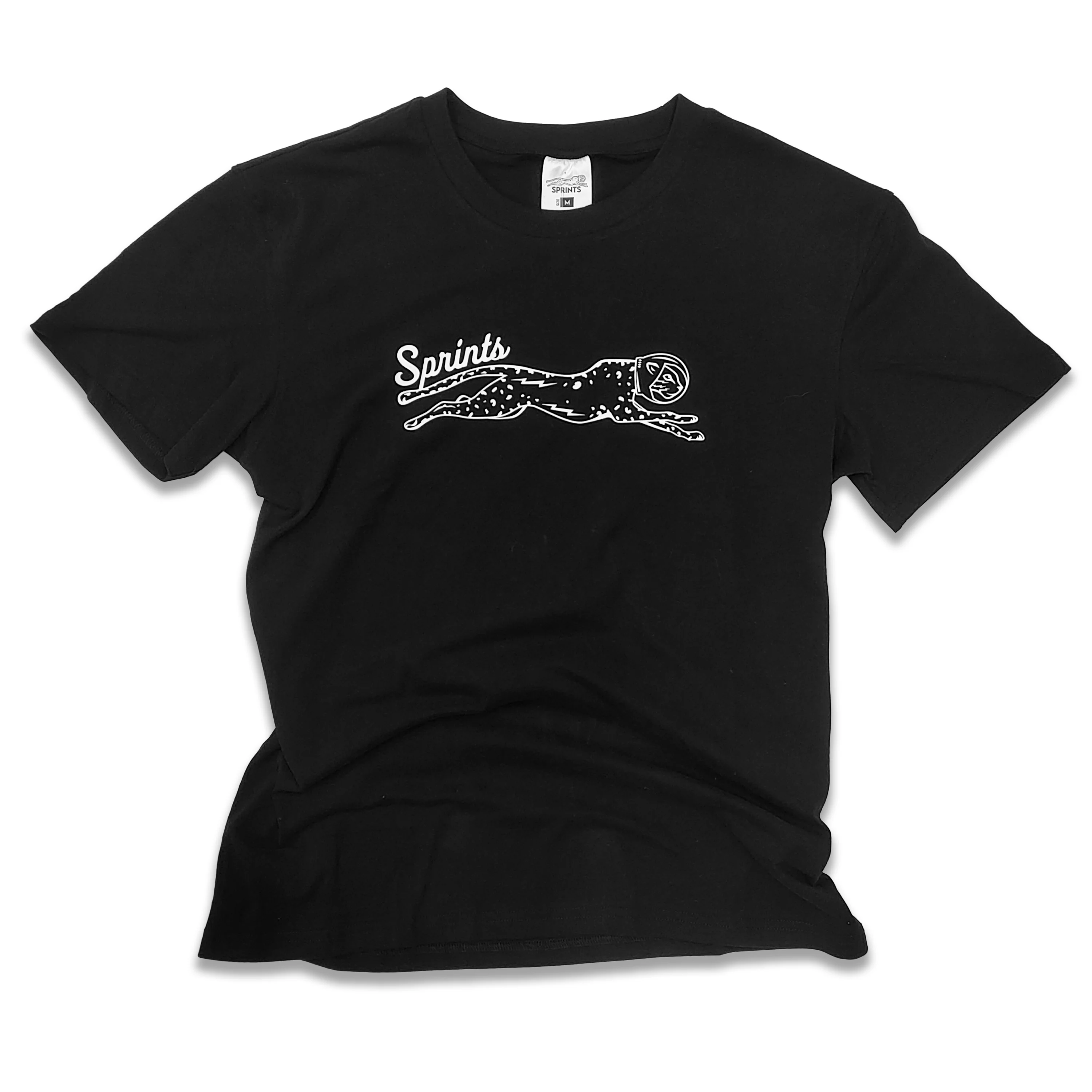 Victory Sprints Luxe Suprima Cotton Tee - Black (Unisex)
