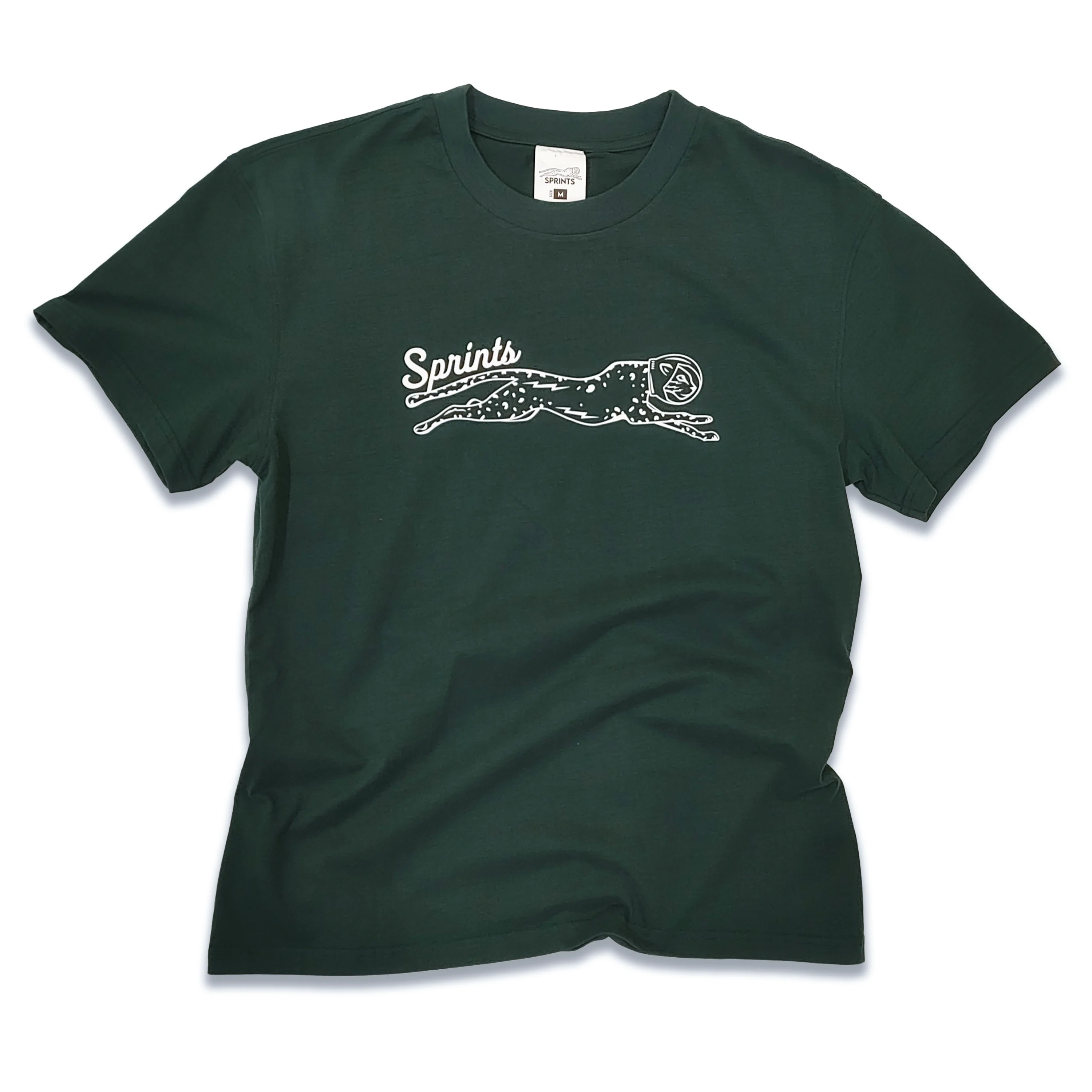 Victory Sprints Luxe Suprima Cotton Tee - Green (Unisex)