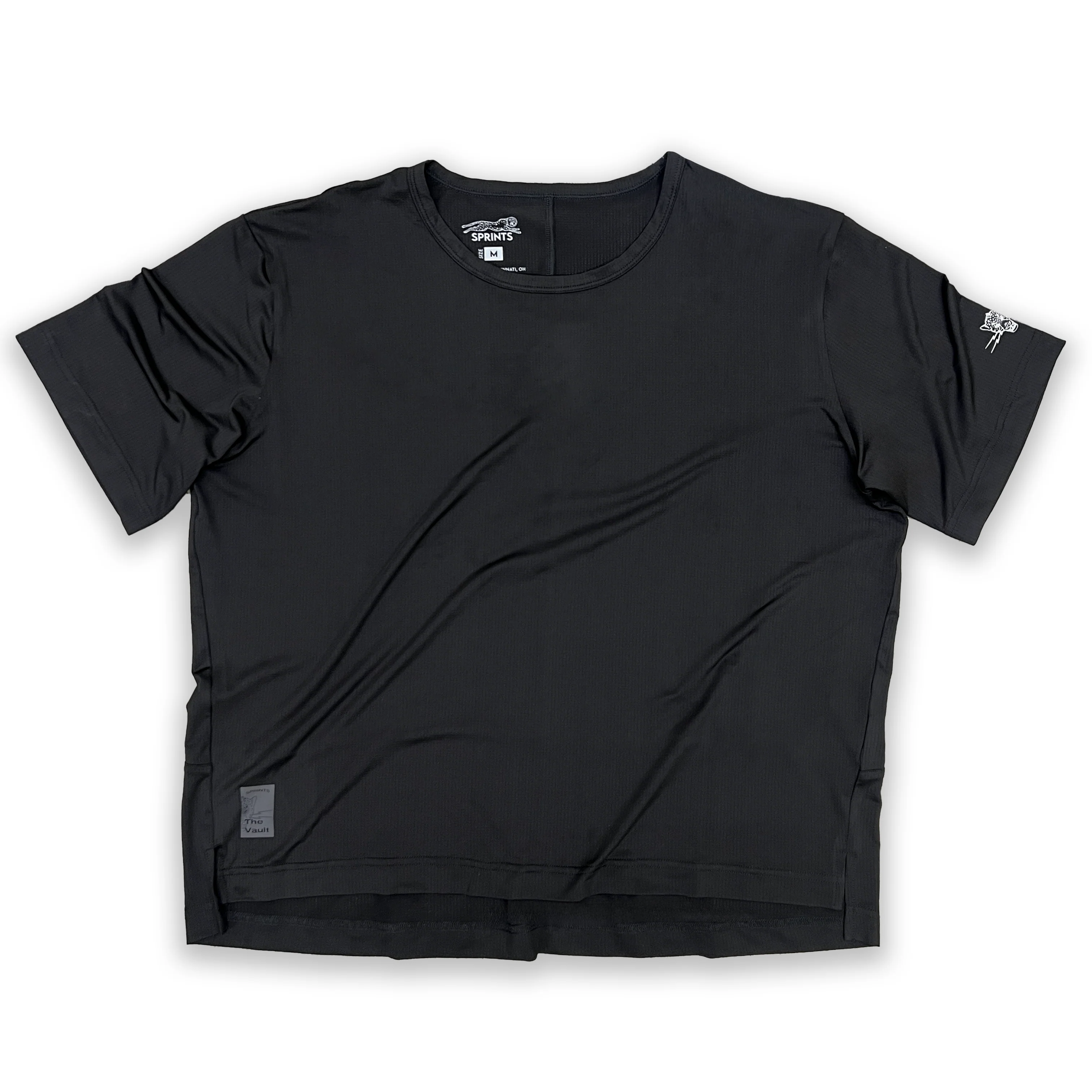Womens Core Zero Tech Tee - Vault Jag Black