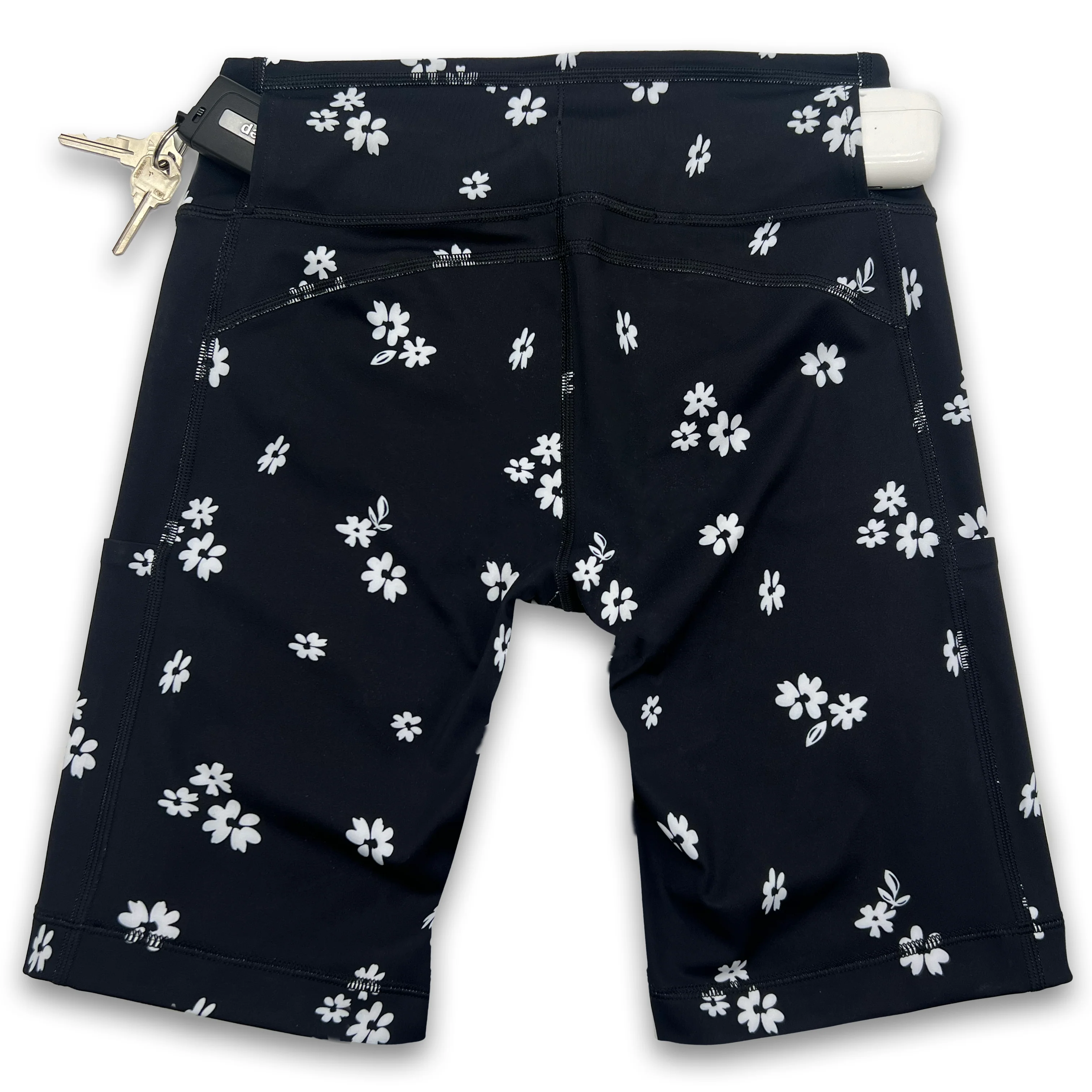 Womens Flexion 8" Compression Short - Florid Declamation - Image 6